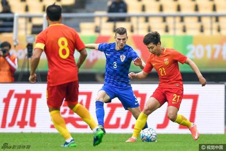 中国杯中国vs克罗地亚双方阵容